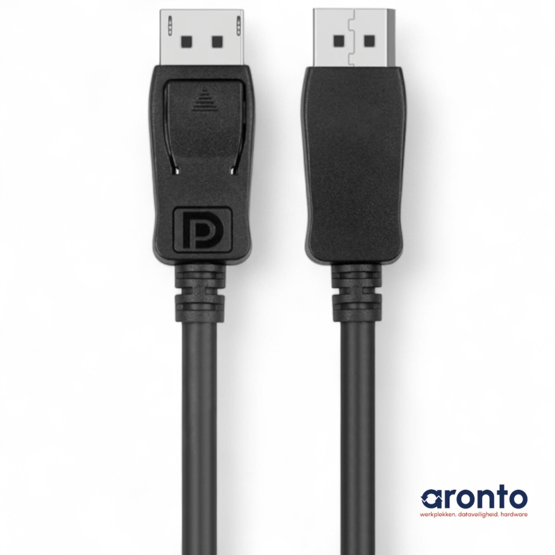 DisplayPort 1.0 Kabel gebruikt – Full HD Beeld & Audio – Voor PC & Monitor