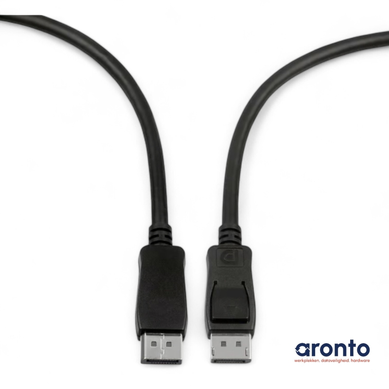 DisplayPort 1.0 Kabel gebruikt – Full HD Beeld & Audio – Voor PC & Monitor