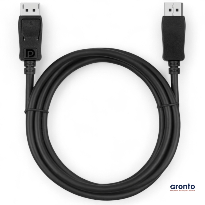 DisplayPort 1.0 Kabel gebruikt – Full HD Beeld & Audio – Voor PC & Monitor