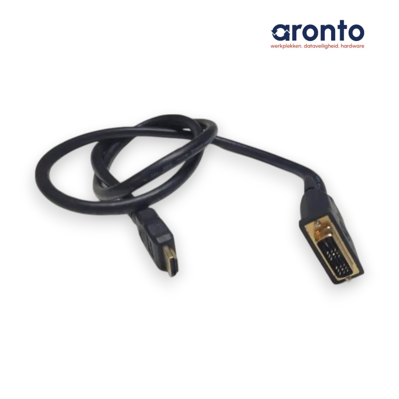 HDMI naar DVI kabel gebruikt – Digitale beeldverbinding – voor PC & monitor